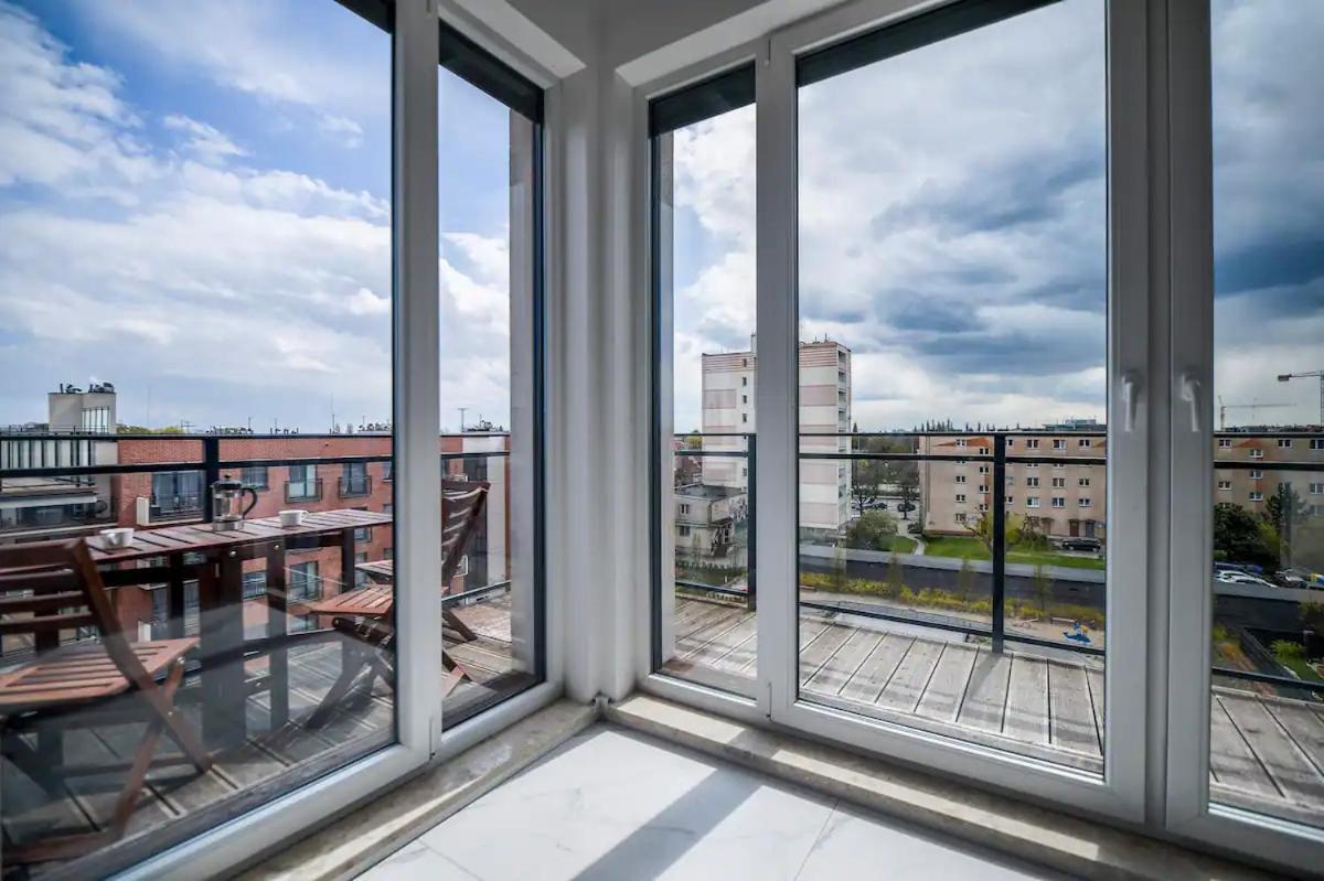 Citystay Dluga Grobla Gdansk Apartment With Sauna Esterno foto